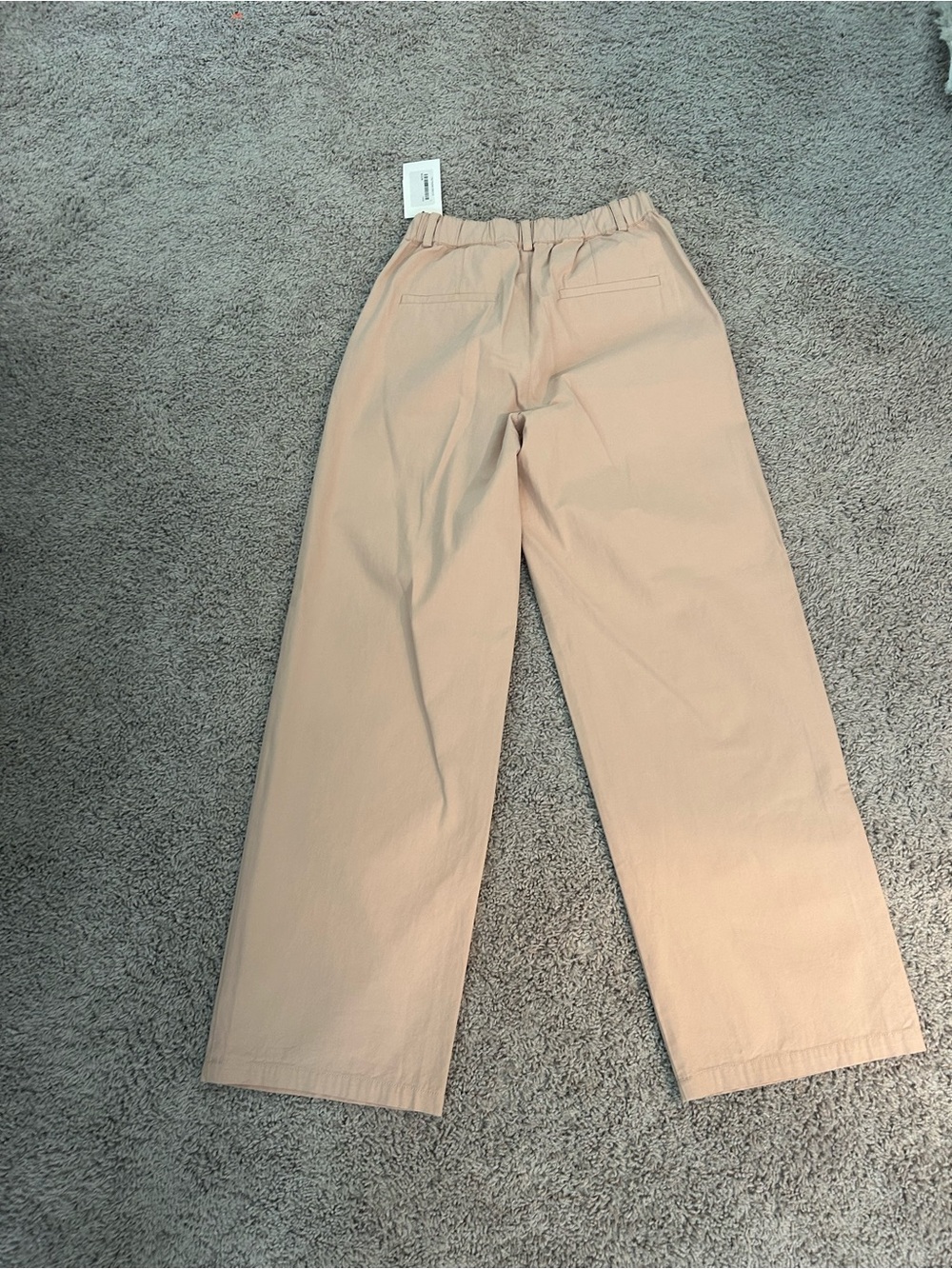 Sophie Rue Sandstone Wide-Leg Trousers